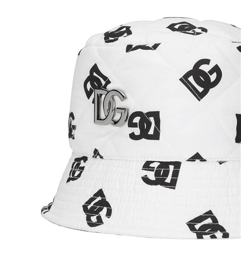 bucket hat grau dolce gabbana|dolce and gabbana cap.